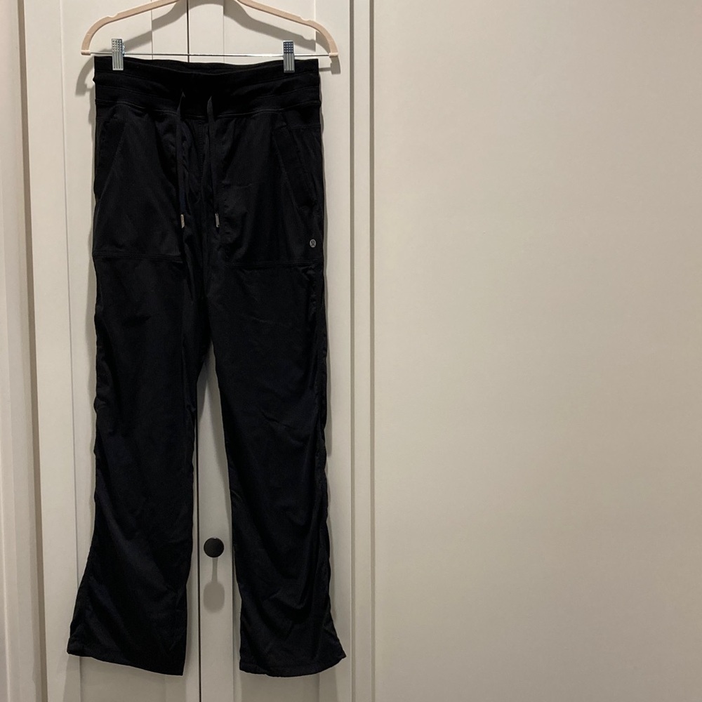 LuluLemon Dance Studio Black Drawstring Pants
